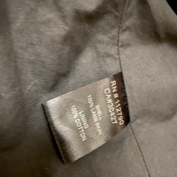 True Religion black leather jacket (lamb skin) XS - Picture 5 of 6